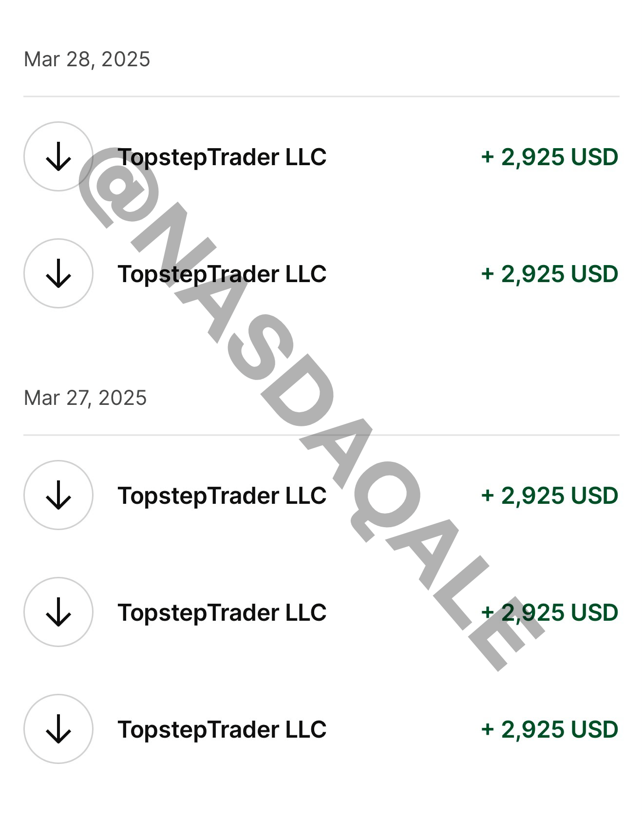 Coach payout 10